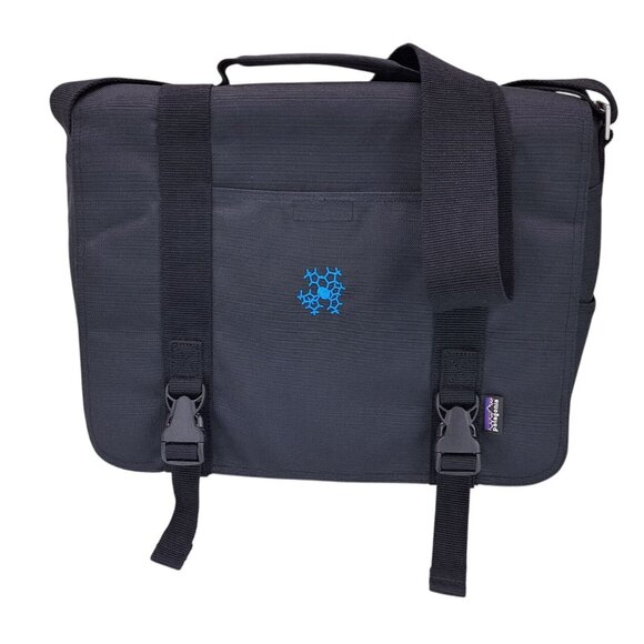 patagonia messenger laptop bag Patagonia Messenger Laptop Bag Black Daily Grind Adjustable Strap Style #  48882